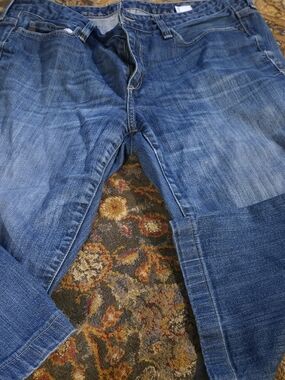 Eddie Bauer Comfy Blue Cropped Jeans